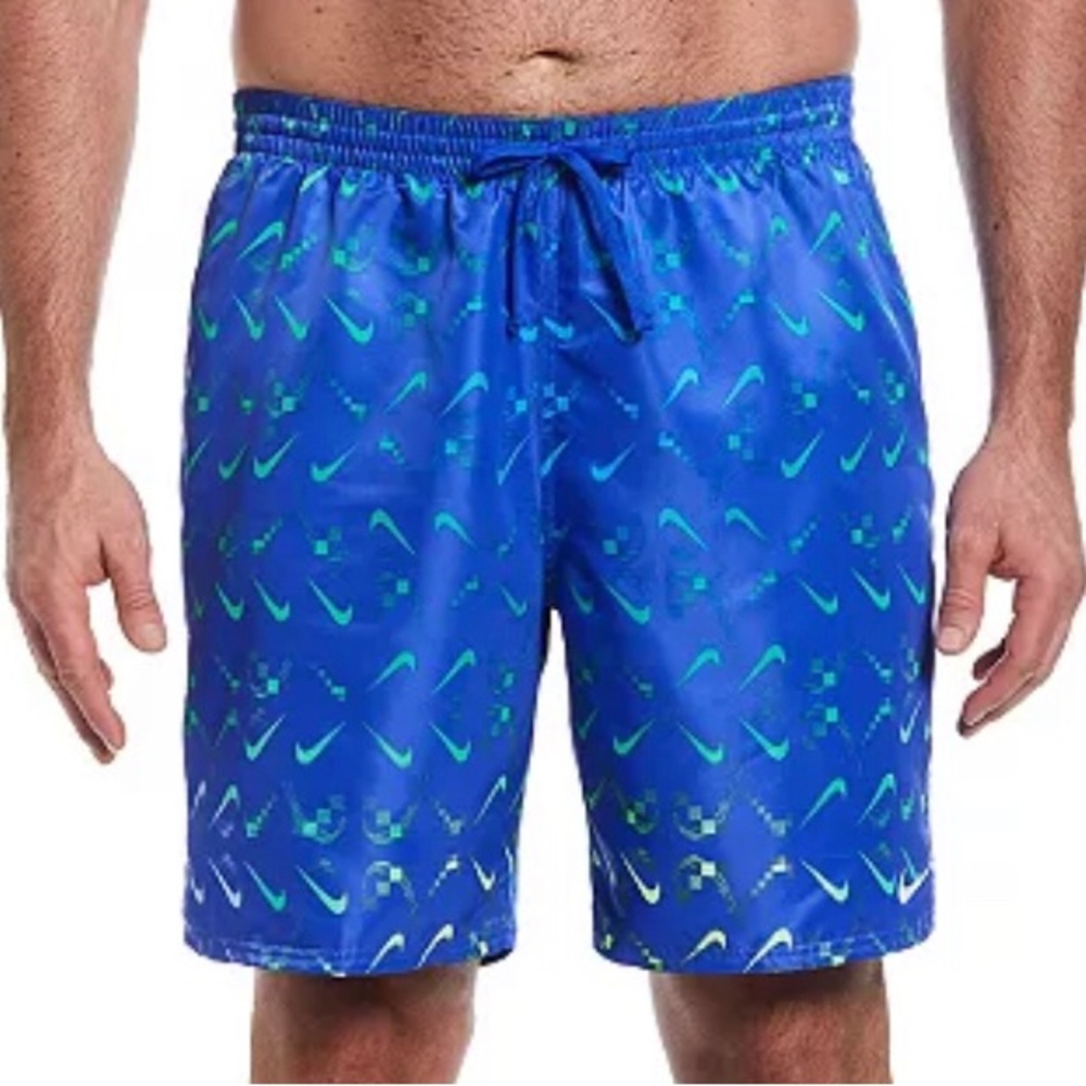NEW Nike Digi‎ Swoosh Ombre 9" Swim Trunks. XXL